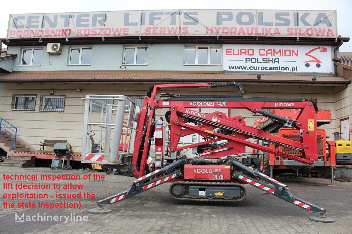 HINOWA Goldlift 1470 - 14 m oil&steel octopussy 1412, cte, teupen, omme Gelenkarbeitsbühne