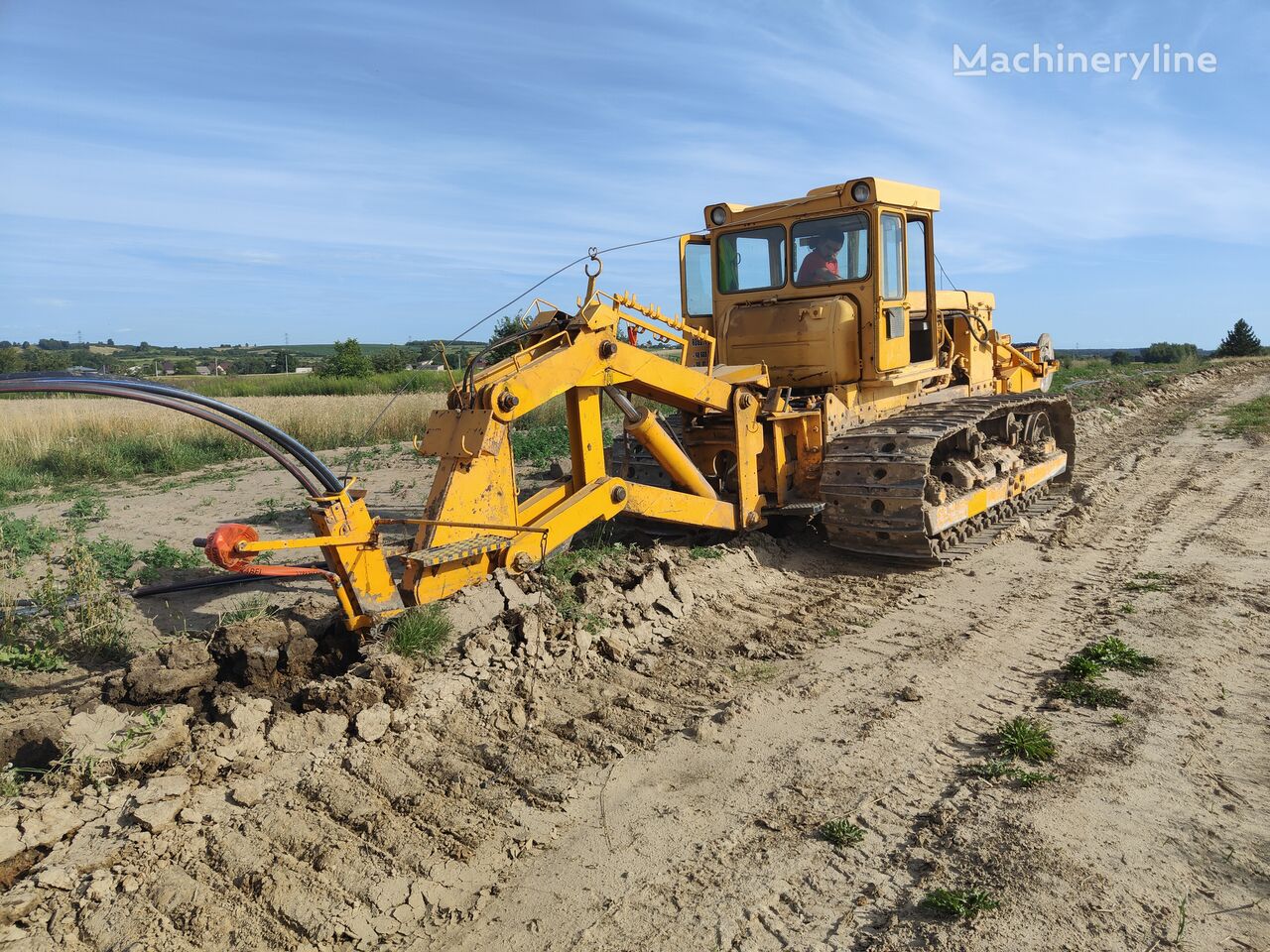 CHTZ Pługoukładacz, Cable Plow, Kabelpflug Grabenfräse