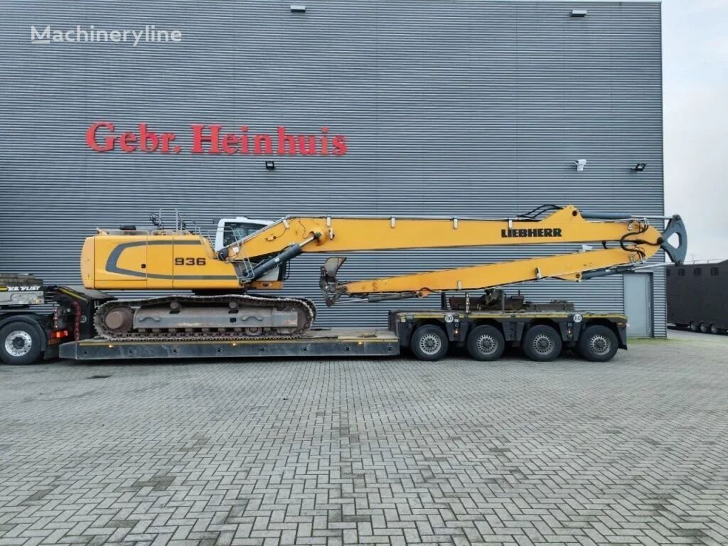 Liebherr R936 LC 21 Meter Long Reach 3D Trimble GCS 900 GPS Laser! Kettenbagger