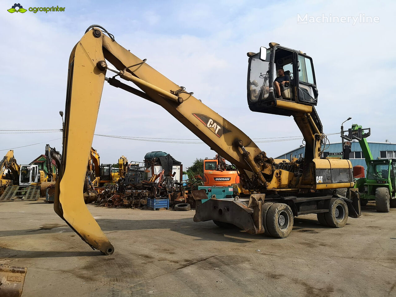 Caterpillar M322C MH Umschlagbagger