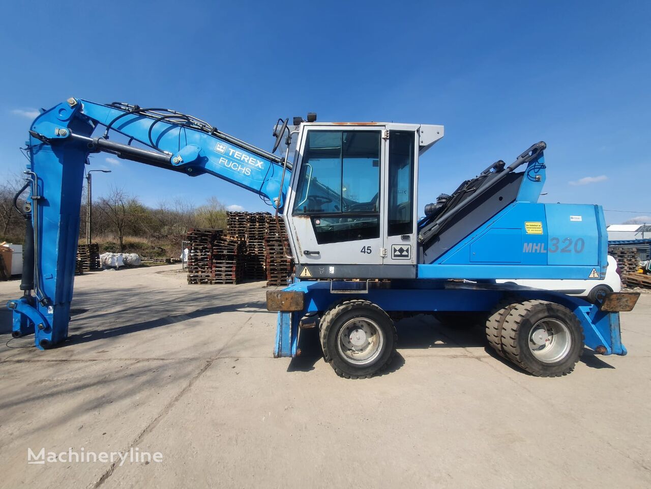 Fuchs MHL 320 D MZS Umschlagbagger